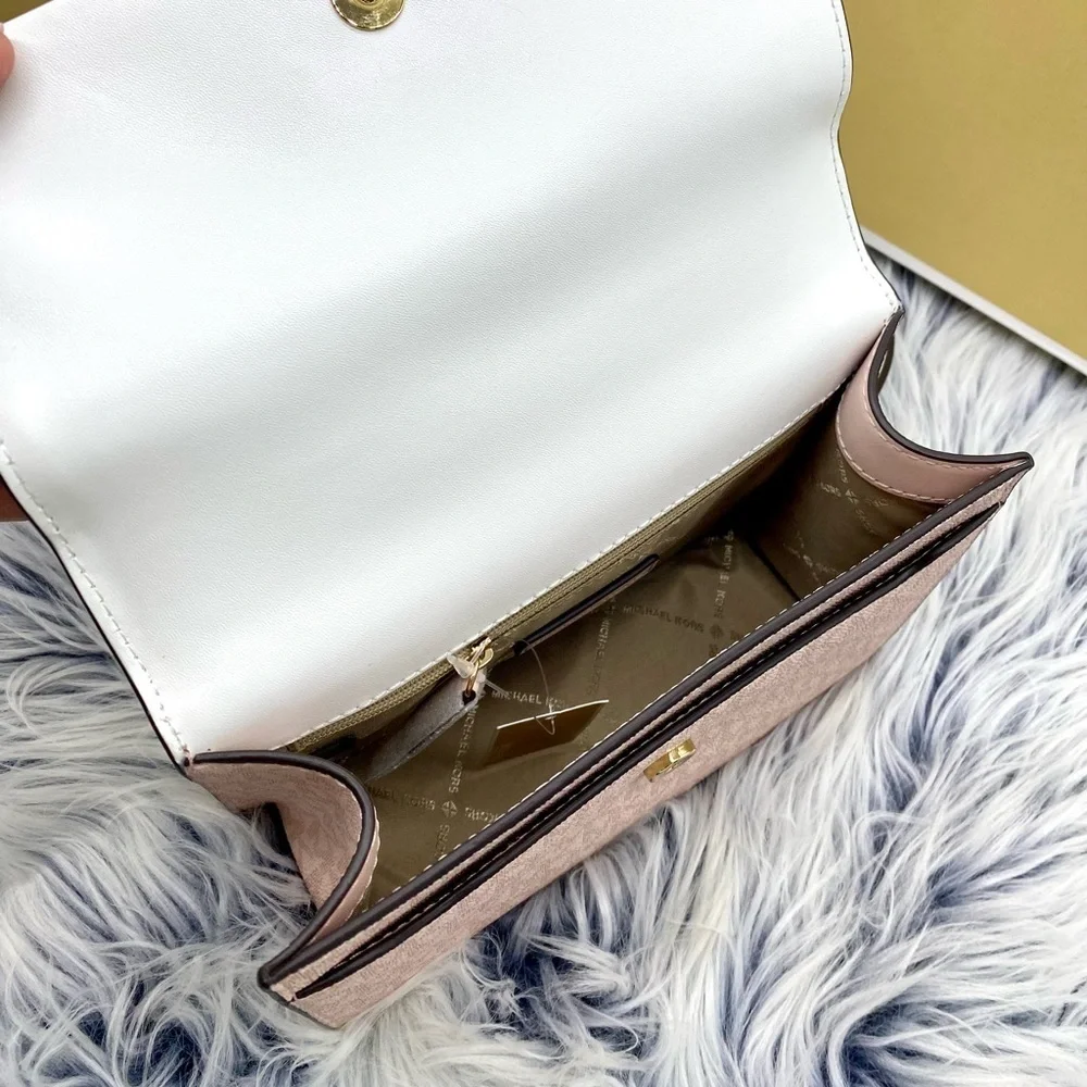 Michael Kors Greenwich Small Signature Logo Shoulder Crossbody Bag